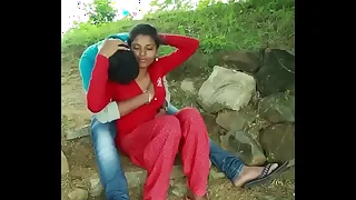 Desi couple coitus nearby farm